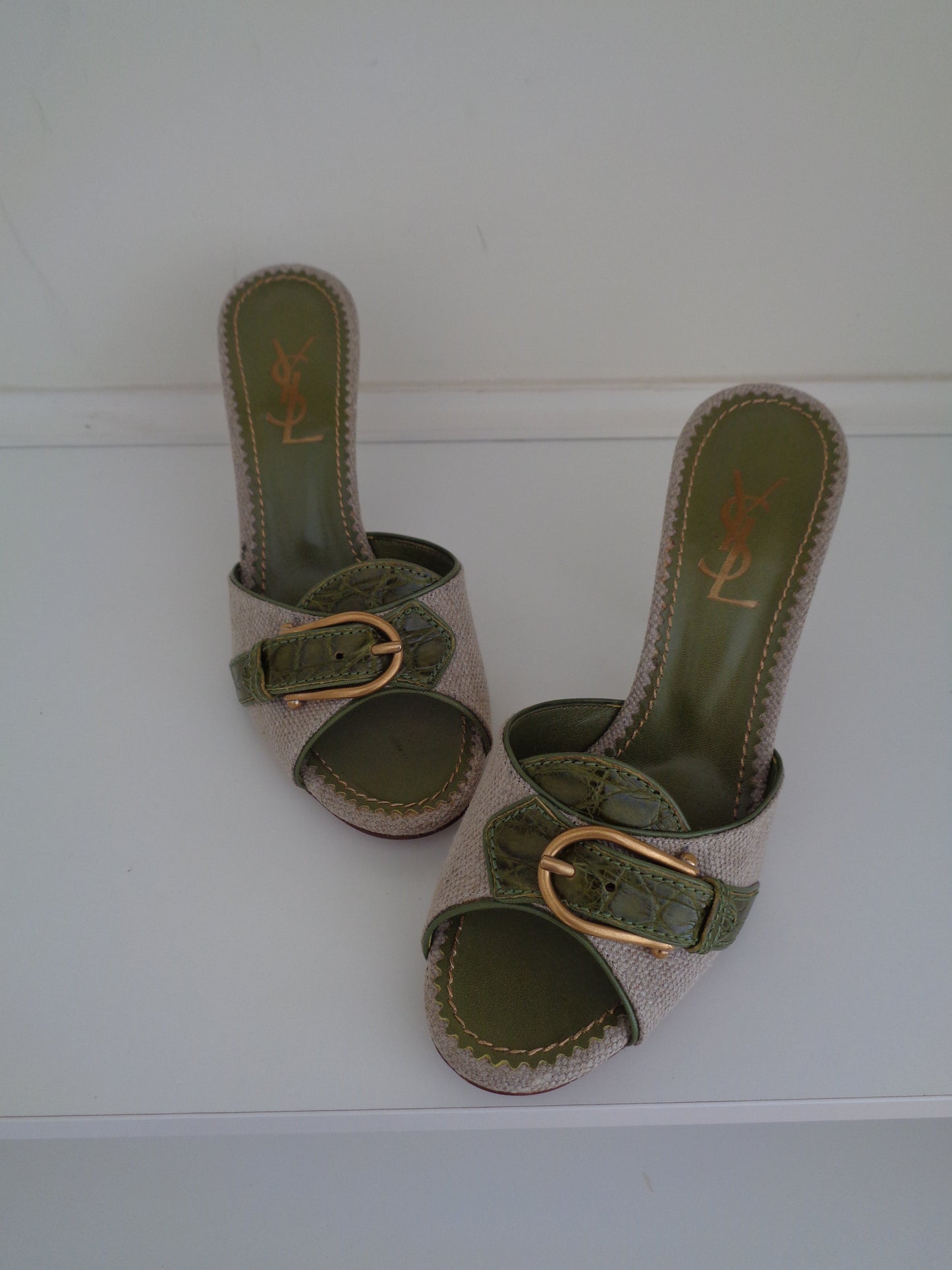Vintage Yves Saint Laurent Mules