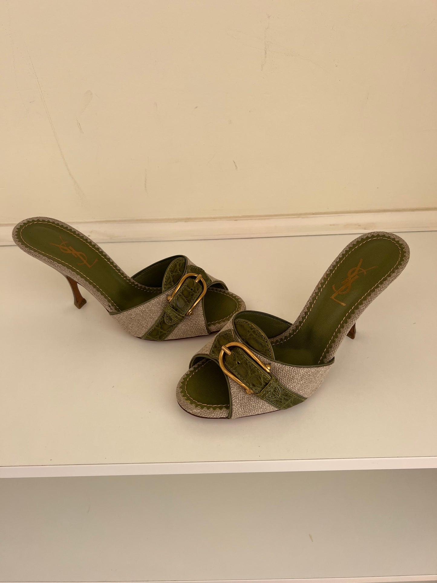 Vintage Yves Saint Laurent Mules