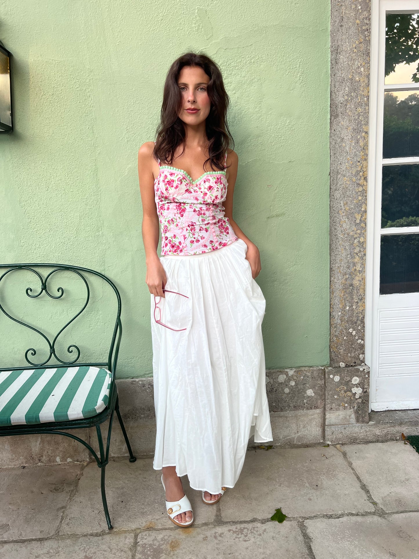 Bluemarine Floral Corset