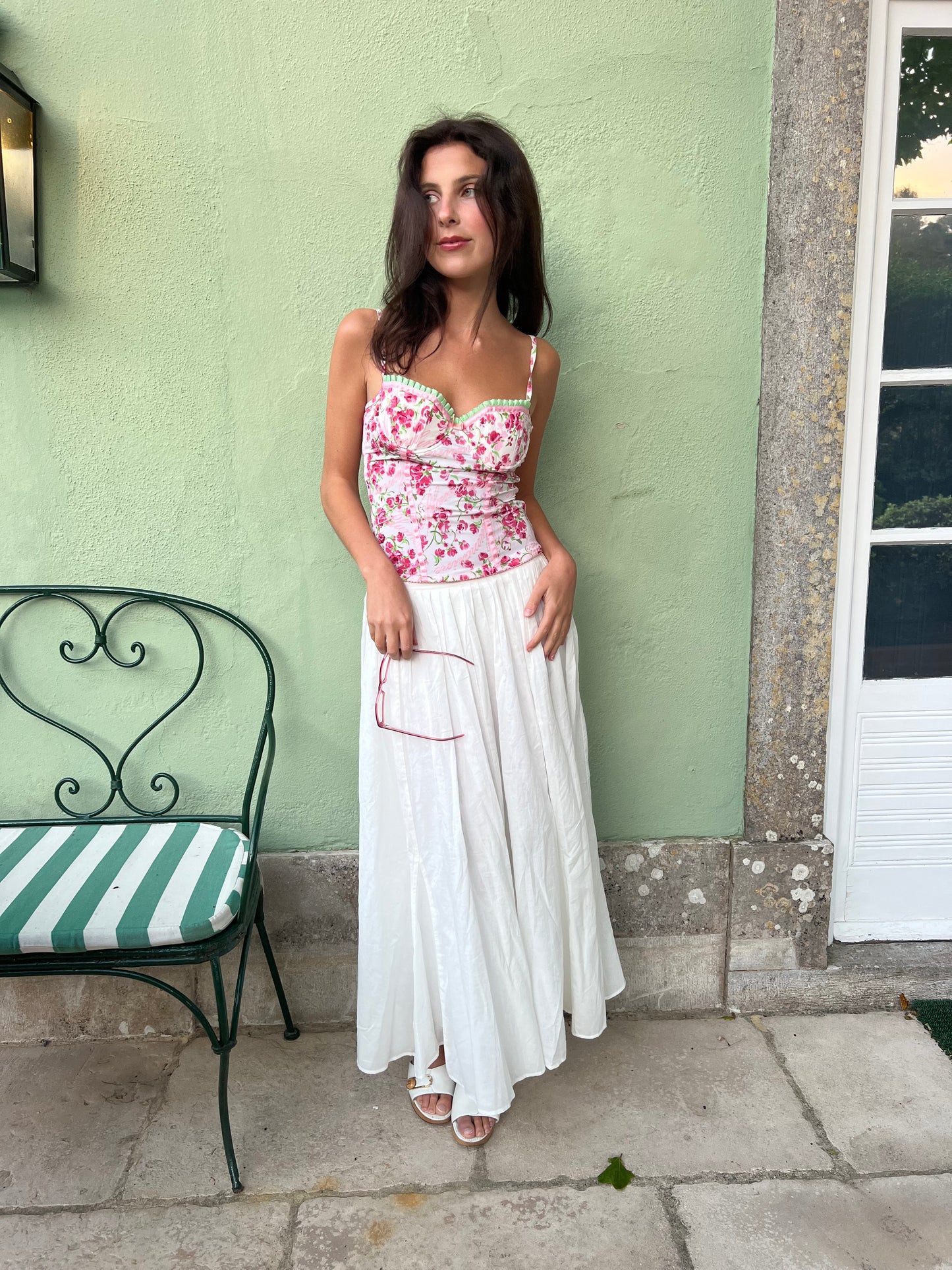 Bluemarine Floral Corset