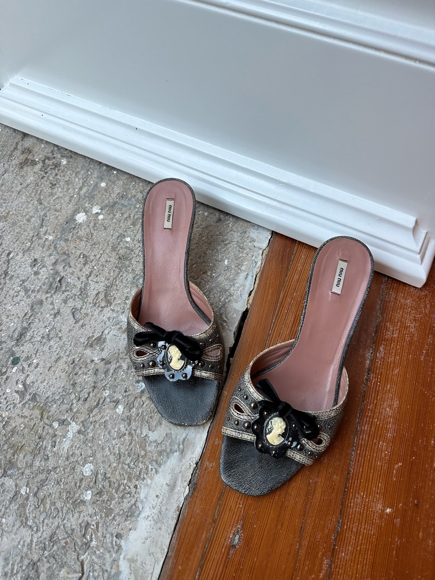 Vintage Miu Miu Mules