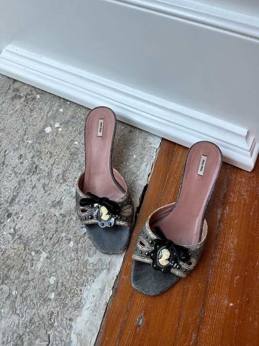 Vintage Miu Miu Mules