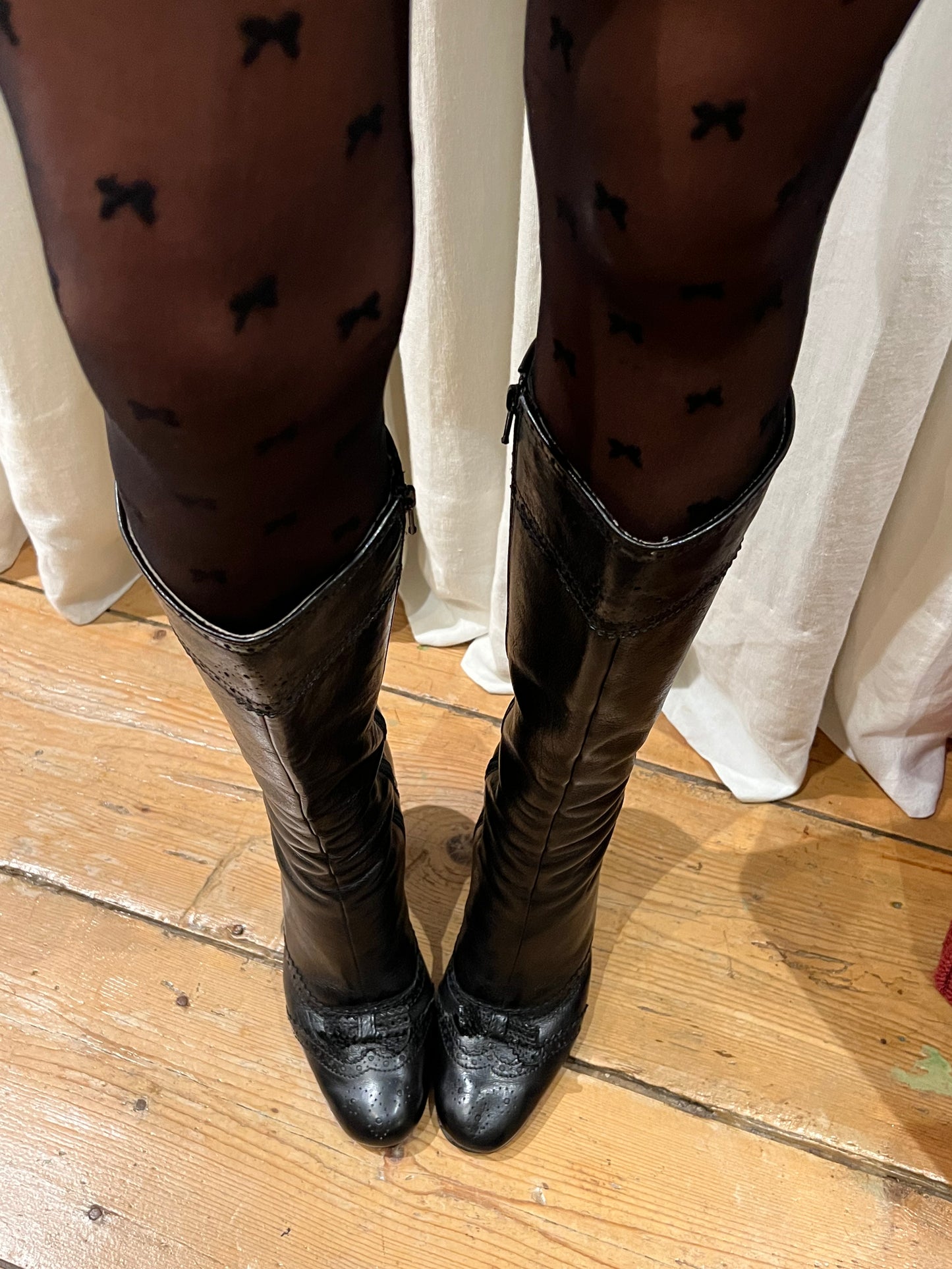 Miu Miu Vintage Heel Boots