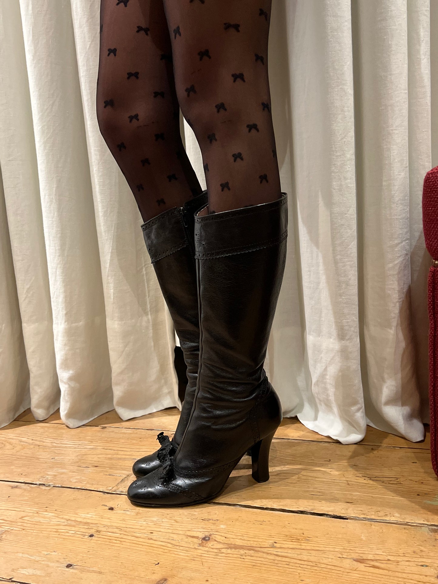 Miu Miu Vintage Heel Boots