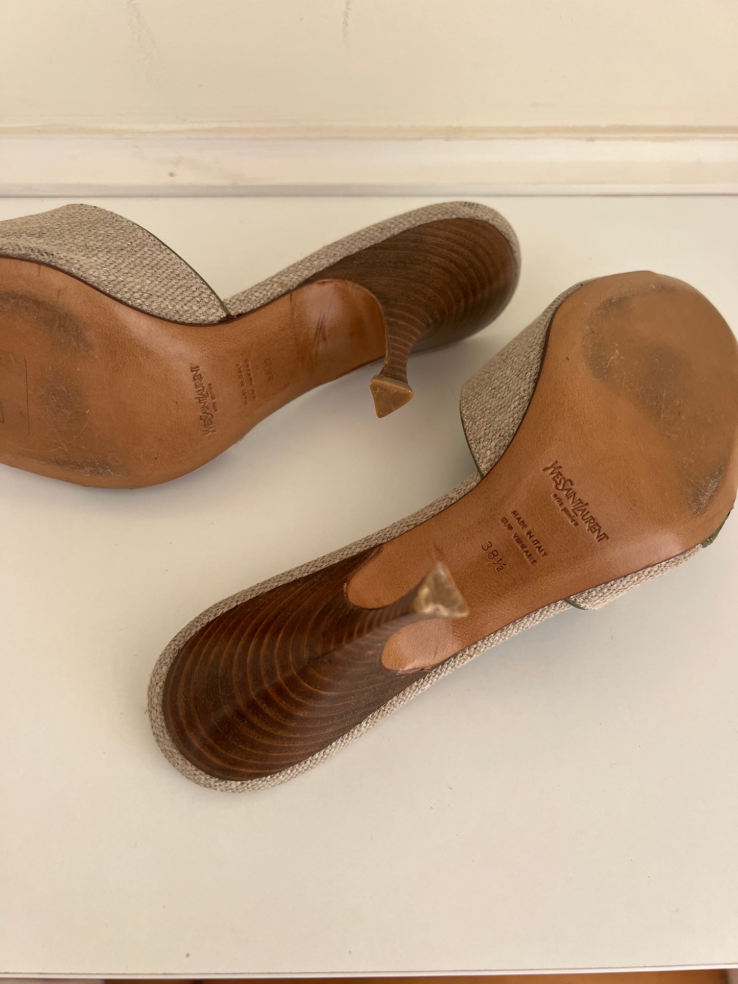 Vintage Yves Saint Laurent Mules
