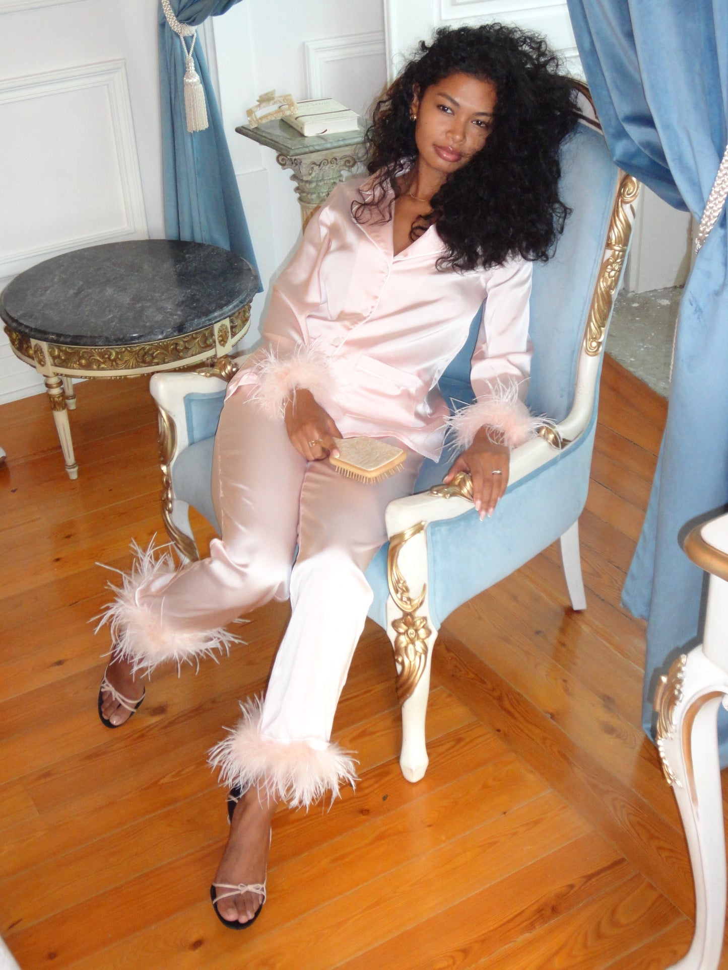 Vintage Dior Black & Pink Iconic Bow Heels