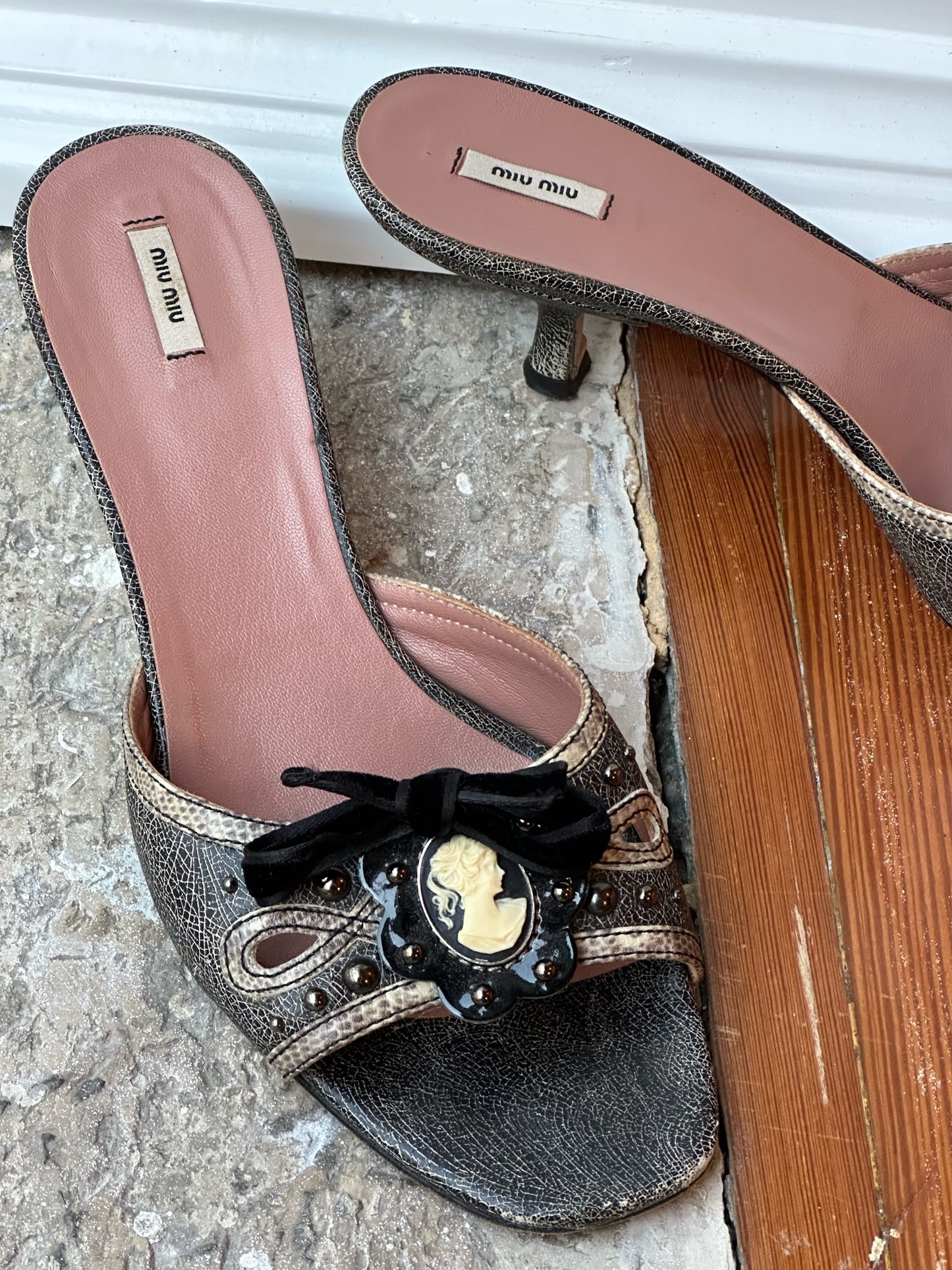 Vintage Miu Miu Mules