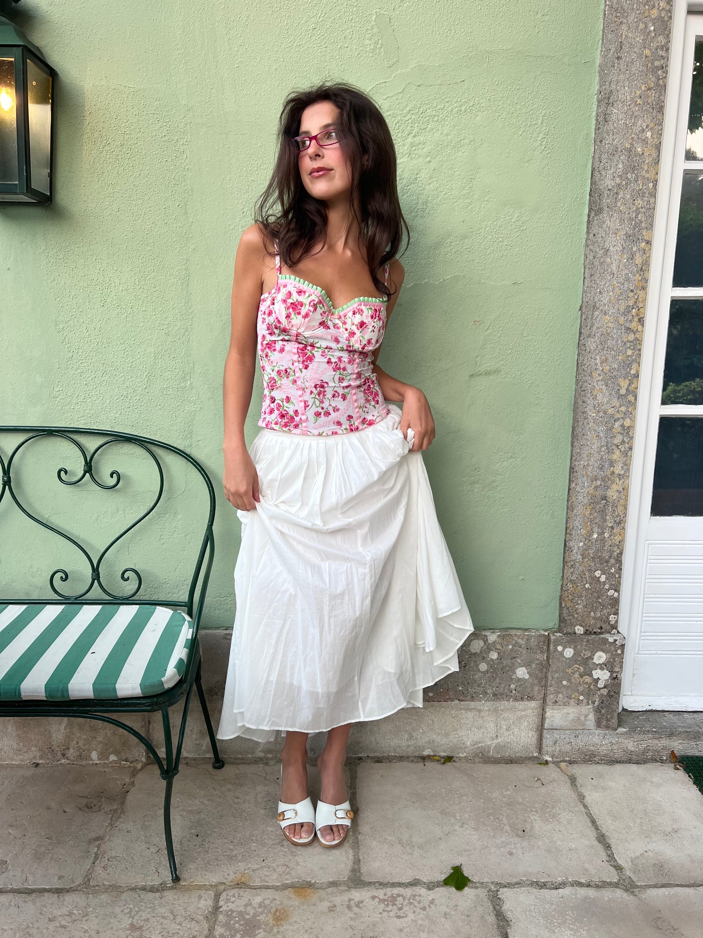 Bluemarine Floral Corset