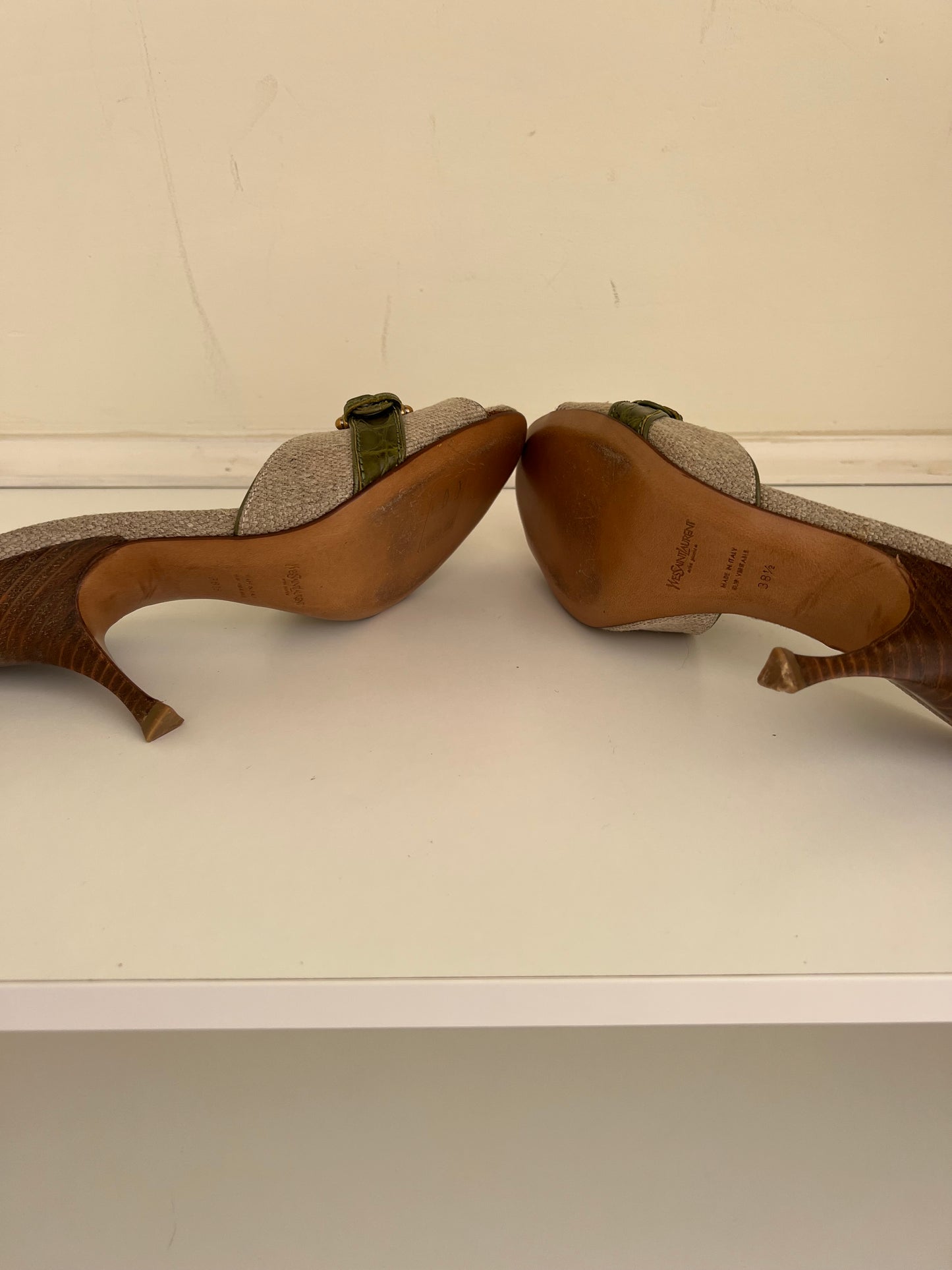 Vintage Yves Saint Laurent Mules
