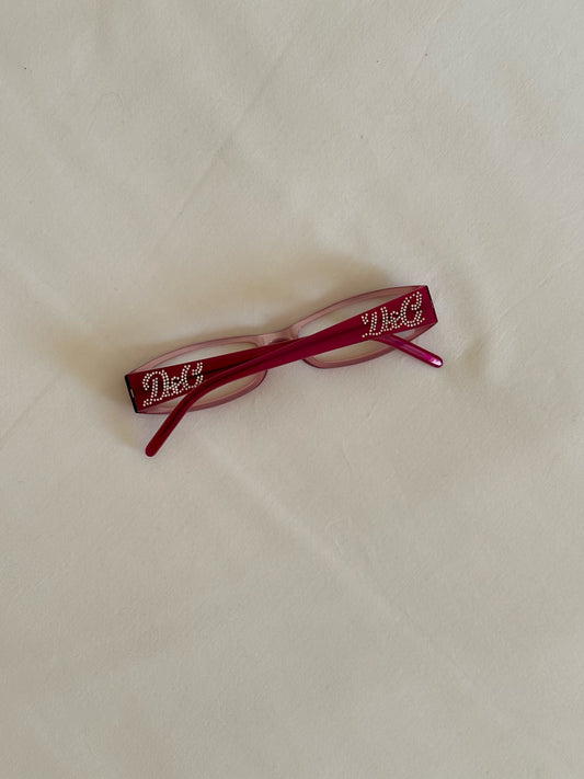 Dolce & Gabbana Vintage Pink Glasses