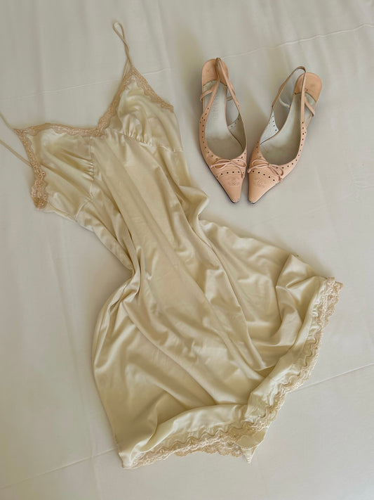 La Perla Bow Slip Dress