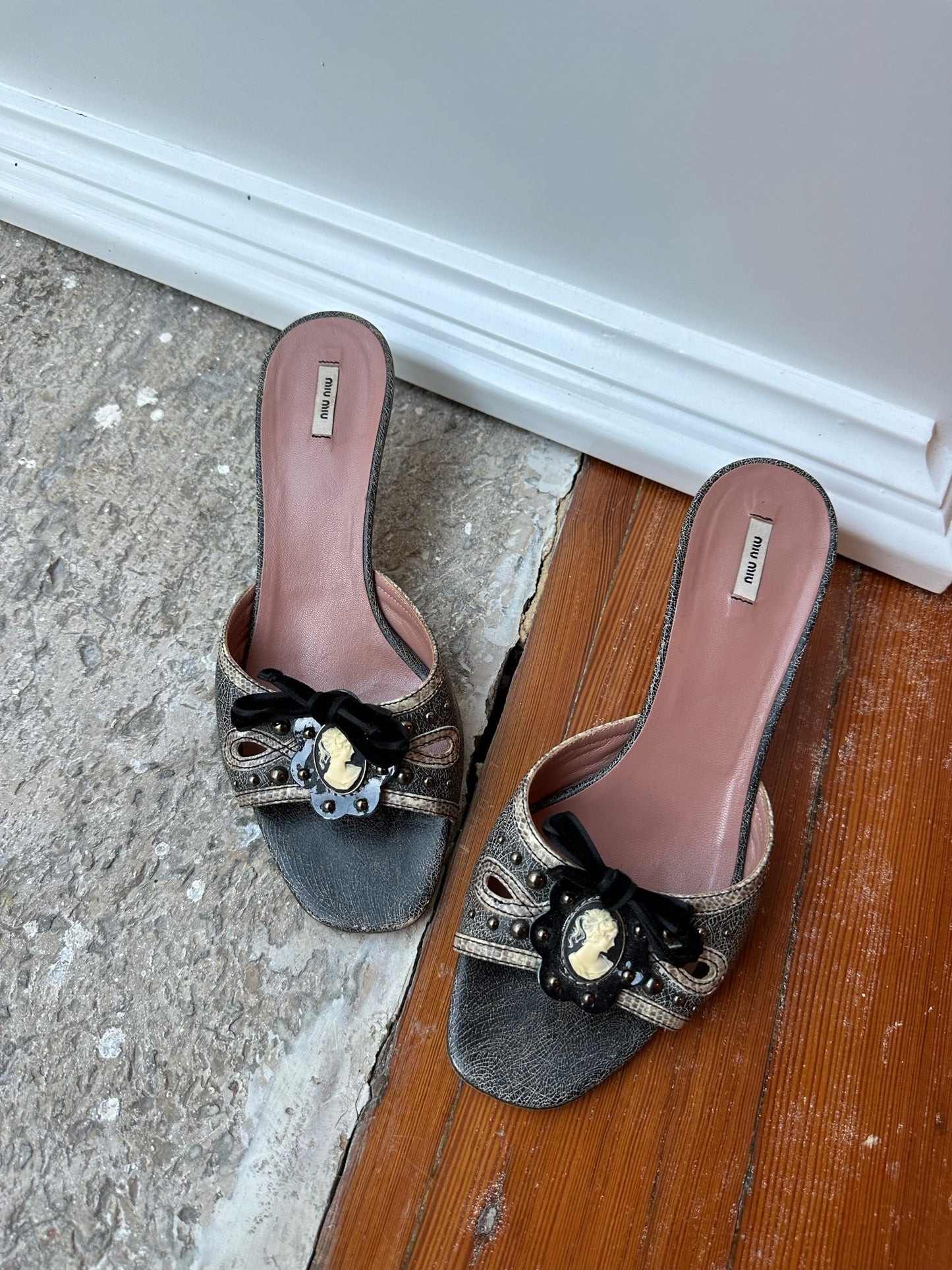 Vintage Miu Miu Mules