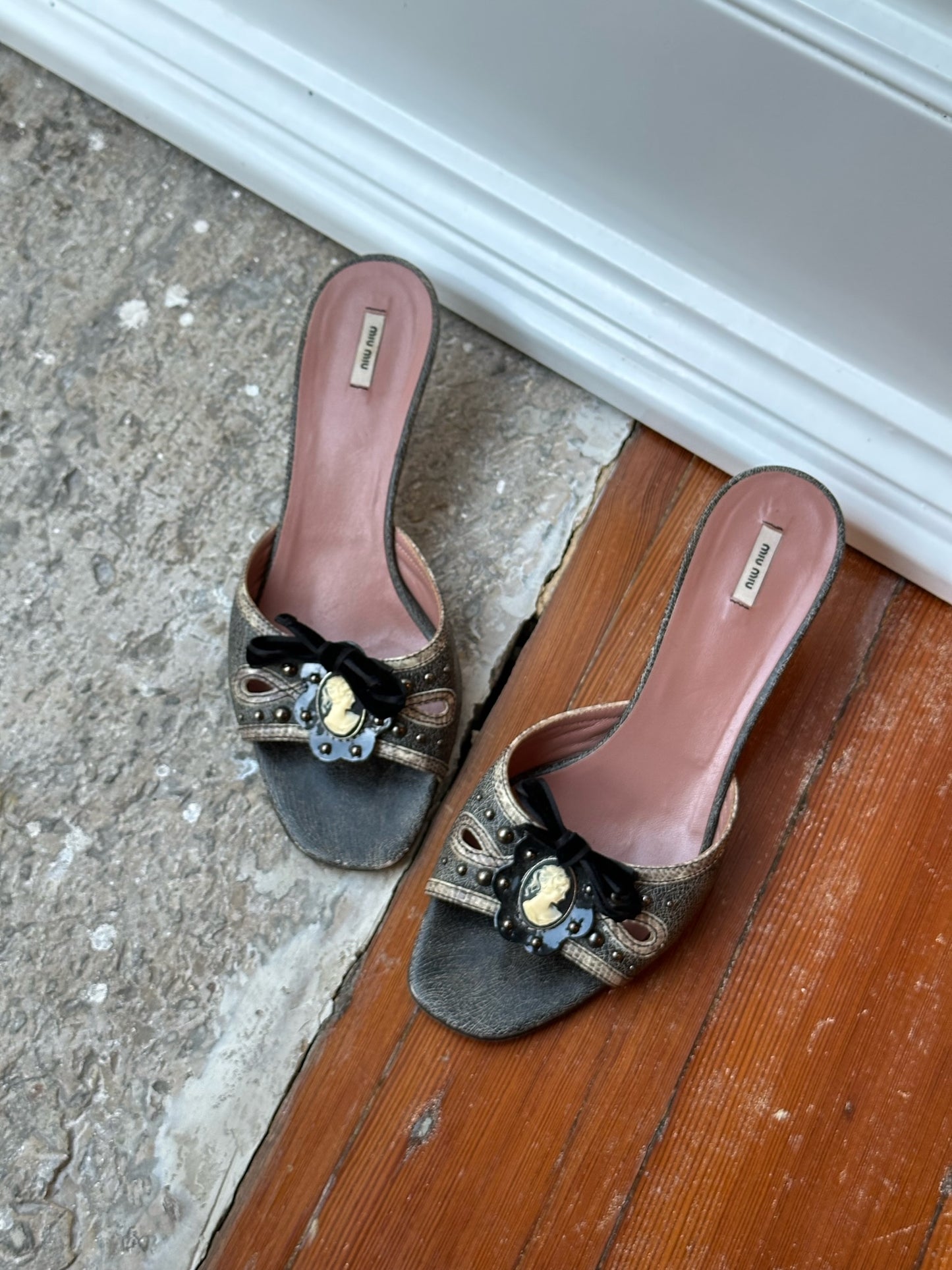 Vintage Miu Miu Mules
