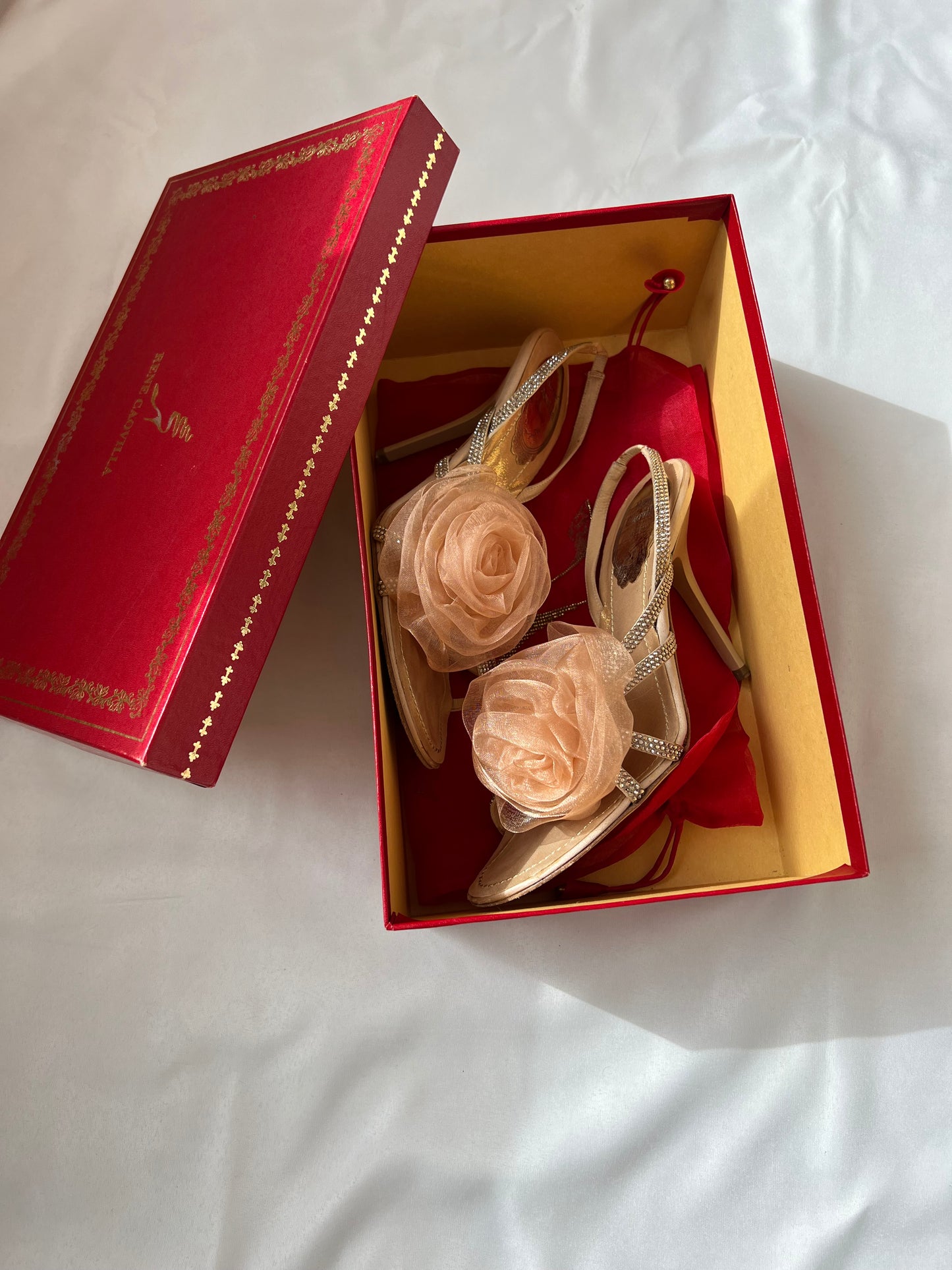 Rene Caovilla Rose Heels